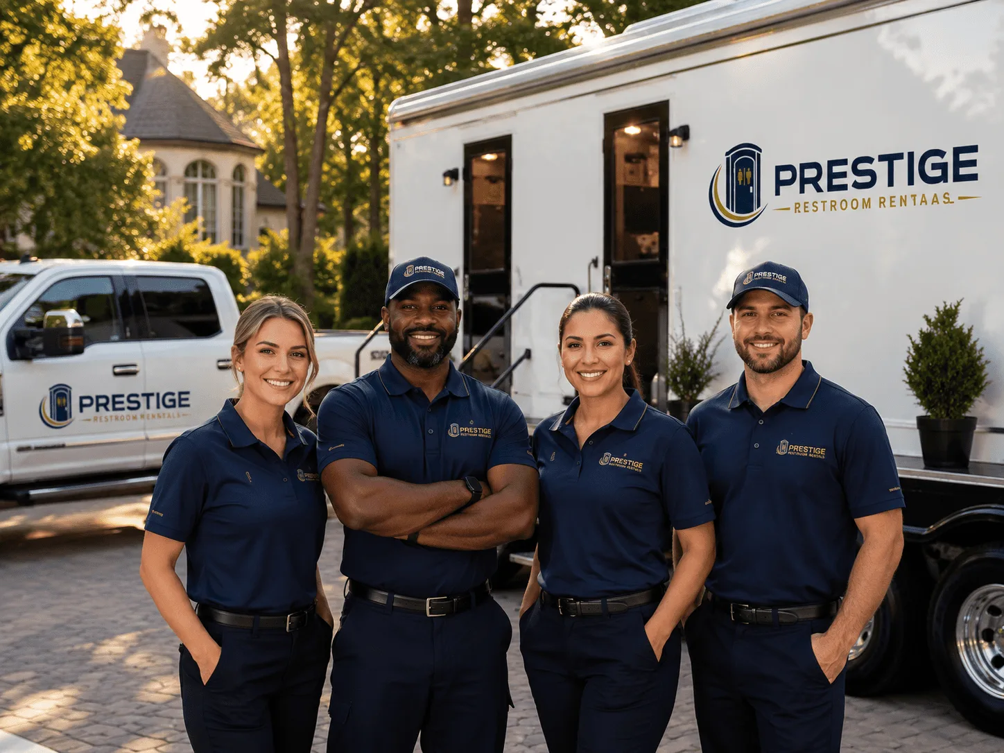 Trusted Luxury Portable Restrooms company in Lynx, OH